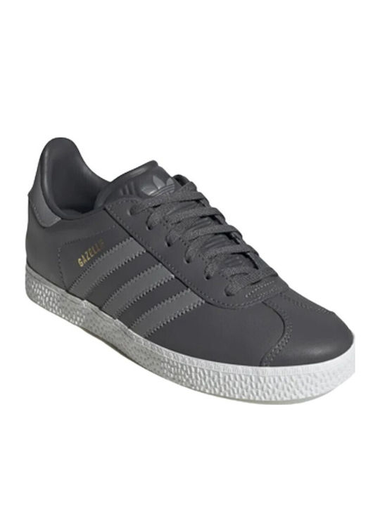 Gazelle Originals Kids Sneakers Grey Five Crystal White Grey Three