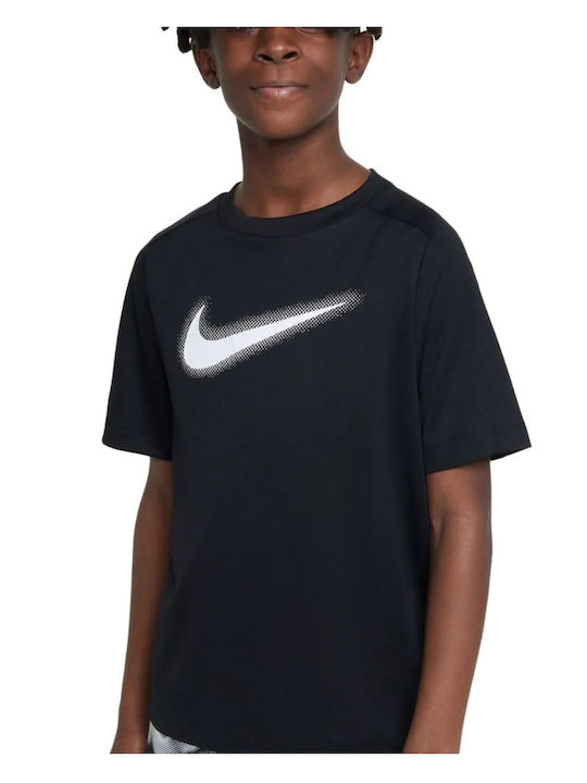 Παιδικό T-shirt Dri-Fit Μαύρο Graphic