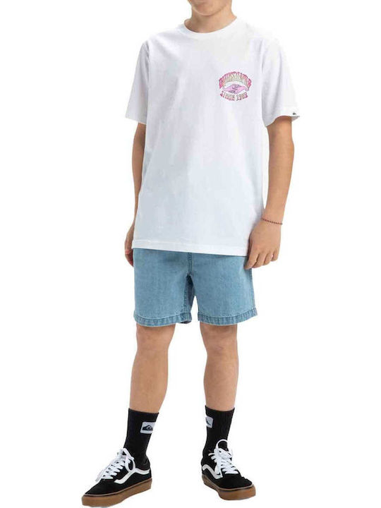 Kinder-T-Shirt White Ev Times Up K Tshirt