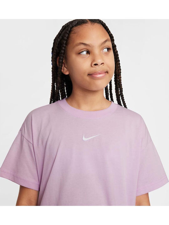 Kids' T-shirt Pink Sportswear