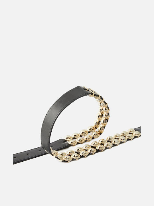 Leather Women's Belt Black