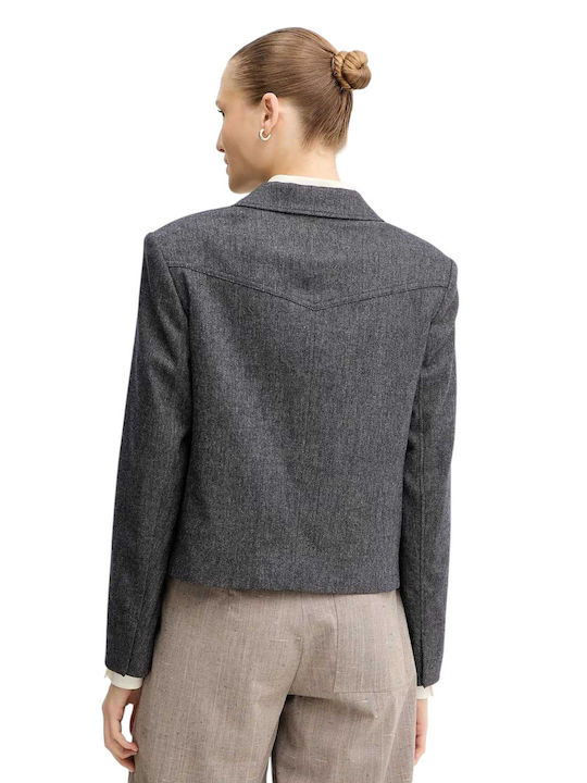 Boss Γυναικείο Σακάκι Grey Boss Γυναικείο Σακάκι Grey