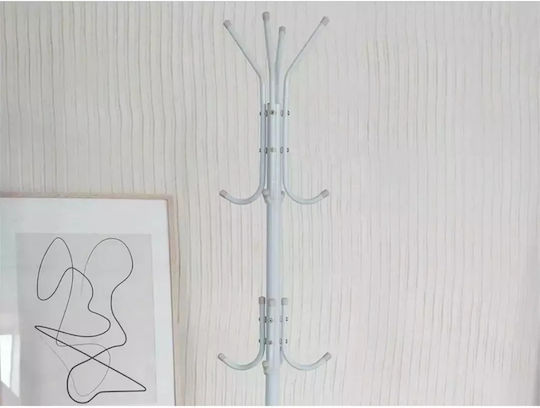 Verk Group Калъф за дрехи Метал Бял 41x41x174см