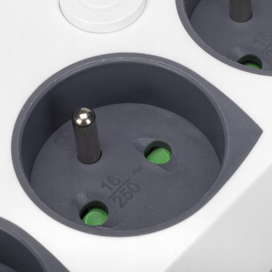 Montis Захранваща лента 4 Позиции с USB-A и USB-C