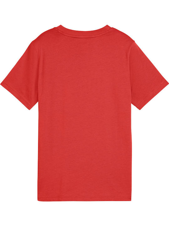 Παιδικό T-shirt Κόκκινο Essentials
