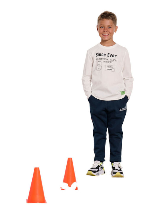 Kids' Shirt Long Sleeve Ecru