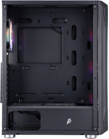 1STPLAYER Firebase X5 RGB v2 Gaming Midi Tower Κουτί Υπολογιστή με Πλαϊνό Παράθυρο Μαύρο