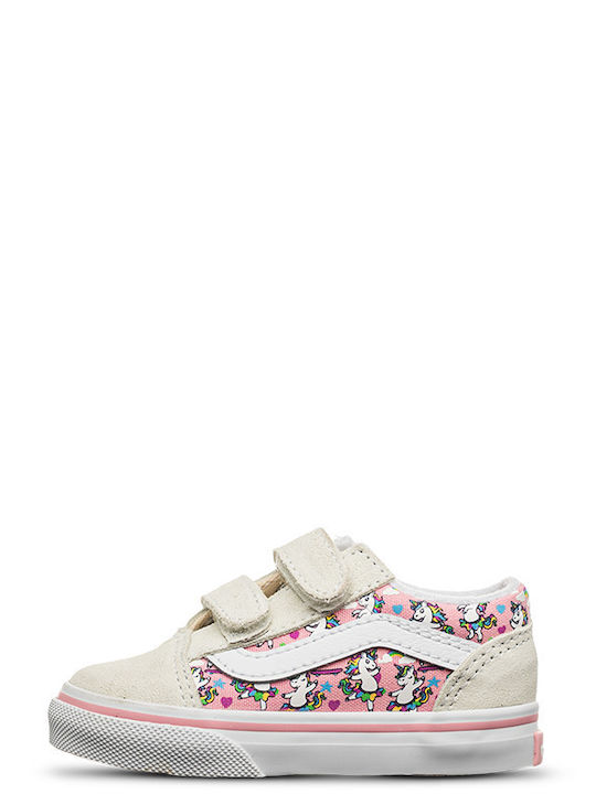 Old Skool Old Skool V Kids Sneakers with Scratch Pink