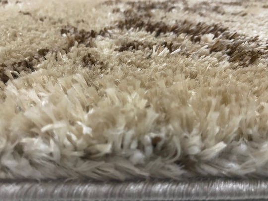 Jasmine JS 597 Rug Rectangular Shaggy Camel Brown
