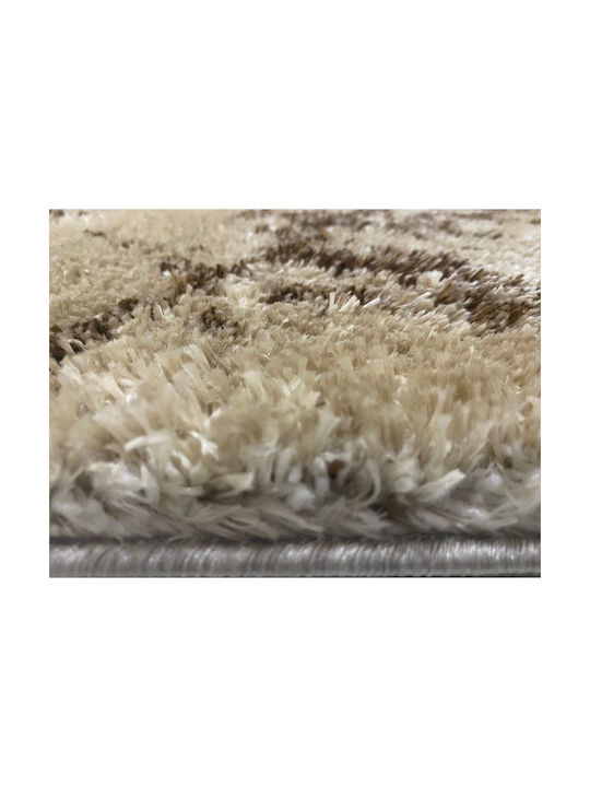 Jasmine JS 597 Covor Rectangular Shaggy Camel Brown
