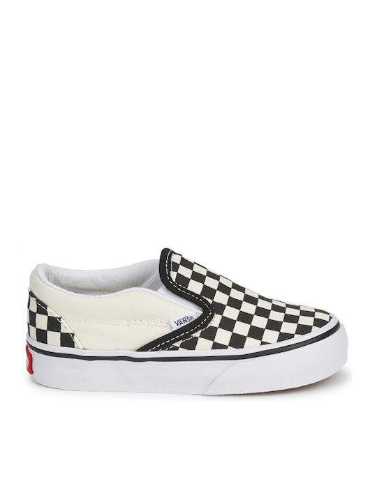 Checkerboard Παιδικά Sneakers Slip-on Πολύχρωμα