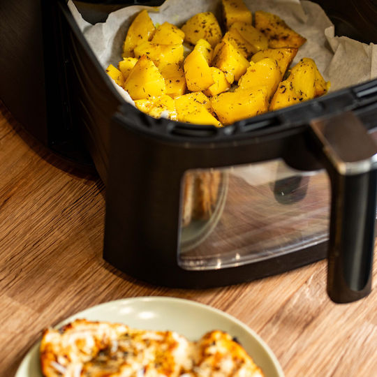Morris Air Fryer 8lt Μαύρο MAF-8002