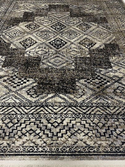 Rug Fireplace Rectangular Antrasit L.Brown