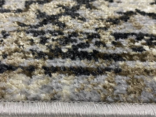 Rug Fireplace Rectangular Antrasit L.Brown