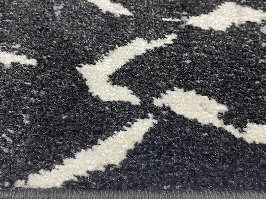 Rug Fireplace Rectangular Antrasit L.Grey