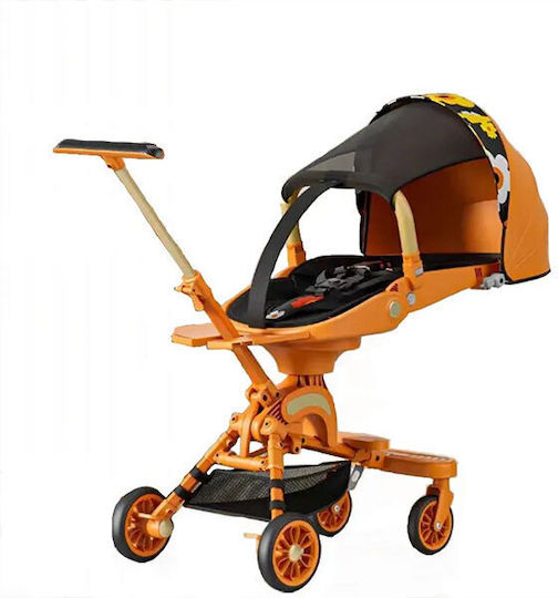 NBW Reglabil Cărucior pentru Bebeluși Potrivit pentru Nou-născut Roz 11kg BICI80263