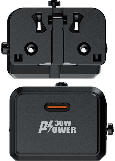 Acefast Travel Adaptor Priză de la Anglia în Grecia
