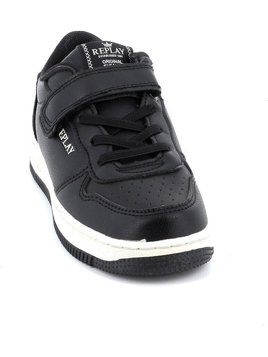 Epic Jr Low Kids Sneakers with Scratch Black