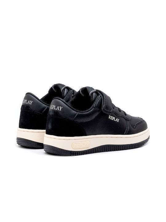 Epic Jr Low Kids Sneakers with Scratch Black