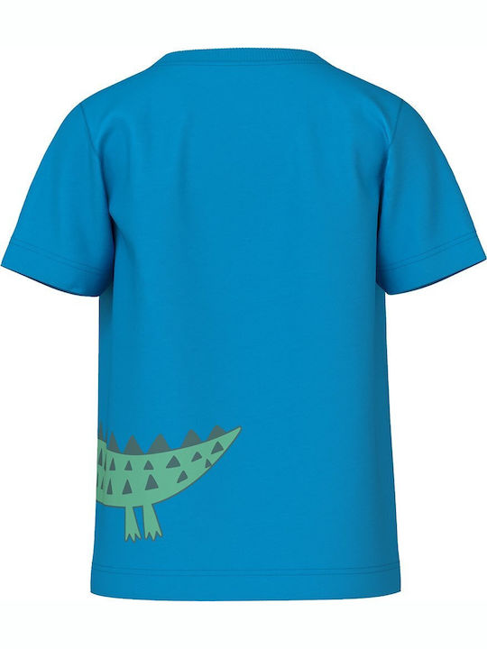 Παιδικό T-shirt Swedish Blue Bird And Crocodile