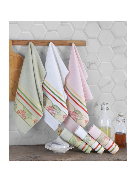 Şaheser Prosop din 100% Bumbac în Culoarea Portocaliu 40x60cm 6buc