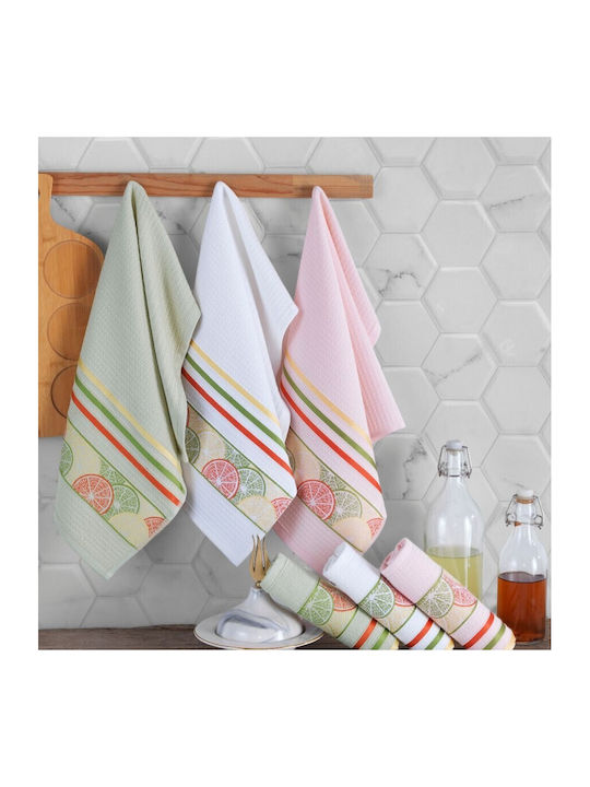 Şaheser Prosop din 100% Bumbac în Culoarea Portocaliu 40x60cm 6buc