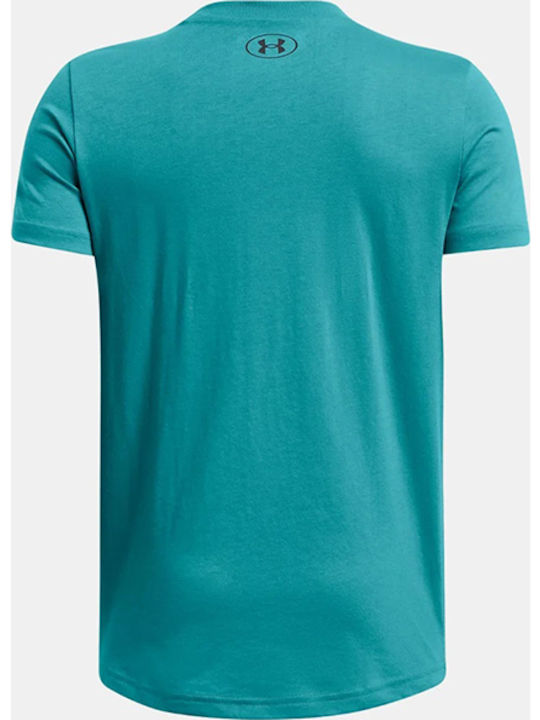 Kids' T-shirt Turquoise Sportstyle