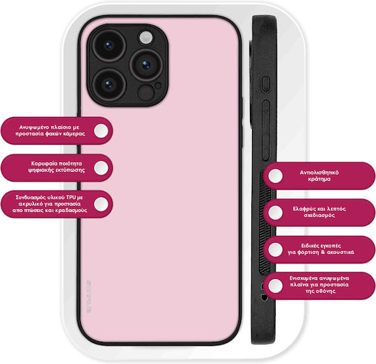 Θήκη Sonique Colorbloc Series Honor 400 Pro 5g Ροζ Ανοιχτό