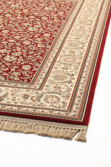 Royal Carpet Sherazad 8712 με Κρόσια 200x290cm Red