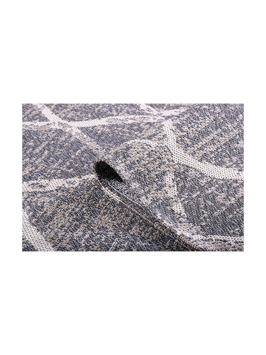 Newplan Kasbah 3362/602 Teppich Rechteckig Synthetisch,Polyester/Cotton/Leather Grey (#3362/602)
