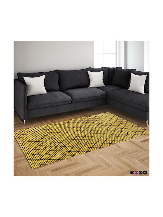 Ezzo Weave 4201 Килим Правоъгълена Горчица