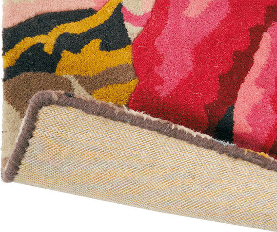 Brink & Campman Stapleton Handmade Rug Rectangular Wool Park Rose 45302 Sanderson