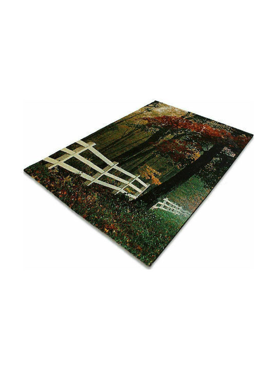 Tzikas Carpets Natura 30160-090 Χειροποίητο Χαλί Διάδρομος με Κρόσια Ecru 67x150cm