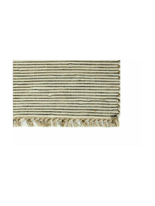 Tzikas Carpets Natura 30160-090 Χειροποίητο Χαλί Διάδρομος με Κρόσια Ecru 67x150cm