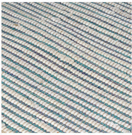 Tzikas Carpets Natura 30160-090 Ръчно изработено Килим Правоъгълена с крошки Ecru