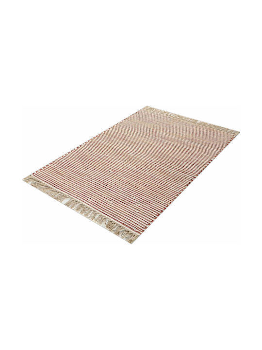 Tzikas Carpets Natura 30160-090 Χειροποίητο Χαλί Διάδρομος με Κρόσια Ecru 67x150cm
