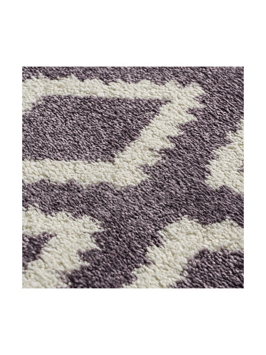 Beauty Home Vibe Art 9578 Rug Rectangular Lila / White