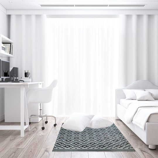 Ezzo Chroma B528BJ8 Χαλί Ορθογώνιο L. Blue / D. Grey 200x290cm