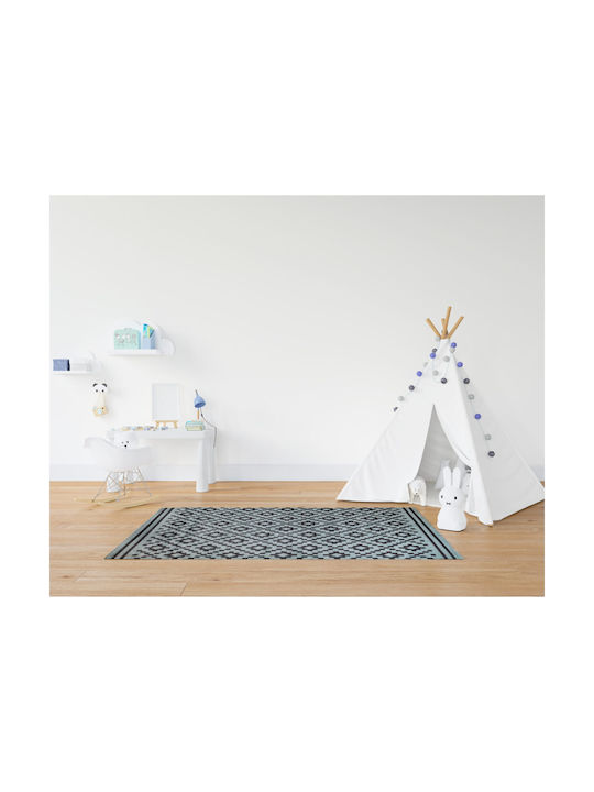 Ezzo Chroma B528BJ8 Χαλί Ορθογώνιο L. Blue / D. Grey 200x290cm