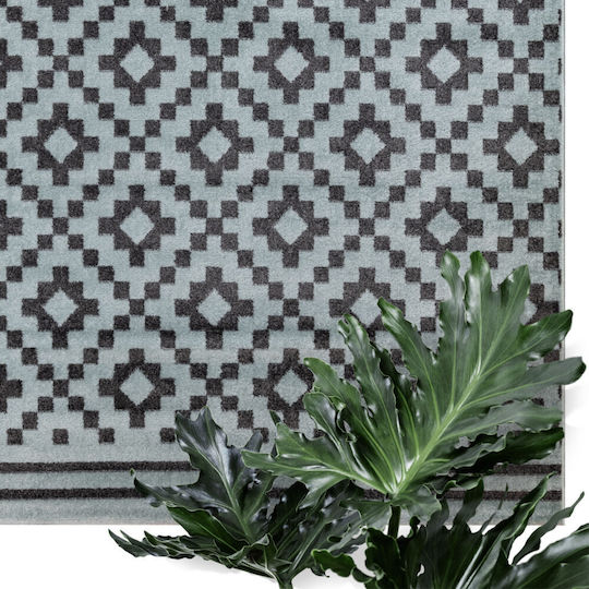 Ezzo Chroma B528BJ8 Χαλί Ορθογώνιο L. Blue / D. Grey 200x290cm