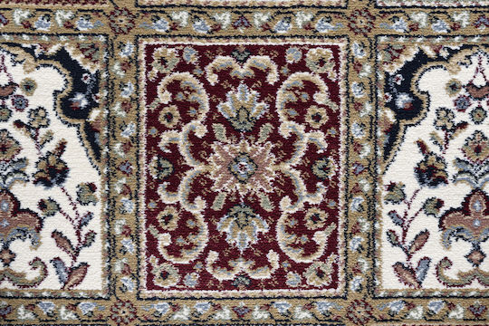 Ragolle Da Vinci Teppich Rechteckig Synthetisch,Polyester/Cotton/Leather Burgundisch