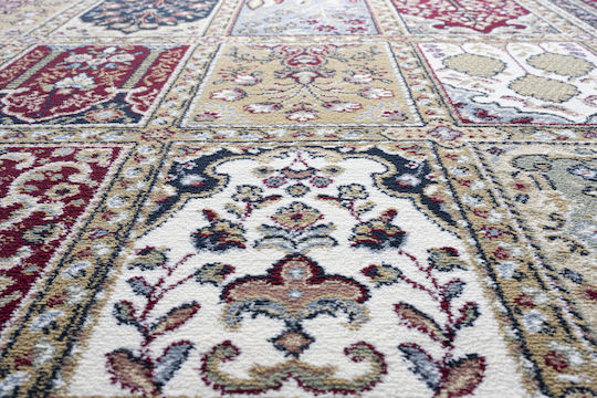 Ragolle Da Vinci Teppich Rechteckig Synthetisch,Polyester/Cotton/Leather Burgundisch