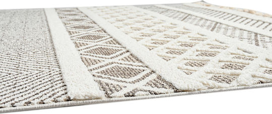 Balsan Monet Urban Χαλί Ορθογώνιο με Κρόσια Brown / Cream 200x280cm