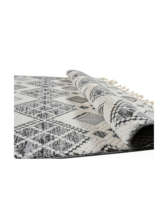 Balsan Monet Urban Χαλί Ορθογώνιο με Κρόσια Anthracite / Cream 200x280cm