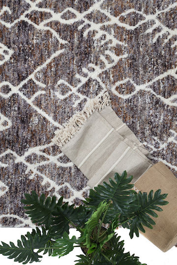 Royal Carpet Terra 5002/39 Килим Кръгла Кафяв
