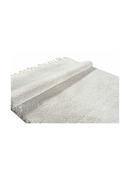Balsan Silky Shaggy cu franjuri Bej