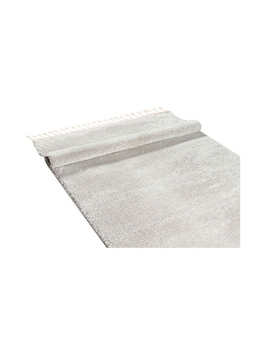 Balsan Silky Covor Rectangular Shaggy cu franjuri Bej