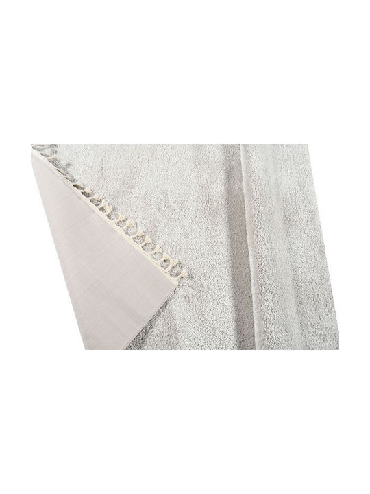 Balsan Silky Covor Rectangular Shaggy cu franjuri Bej