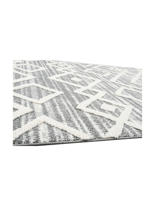 Balsan Monet Urban Teppich Rechteckig Synthetisch,Polyester/Cotton/Leather mit Fransen Petrol