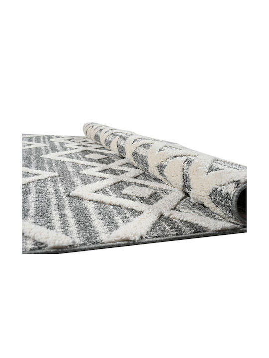 Balsan Monet Urban Teppich Rechteckig Synthetisch,Polyester/Cotton/Leather mit Fransen Petrol
